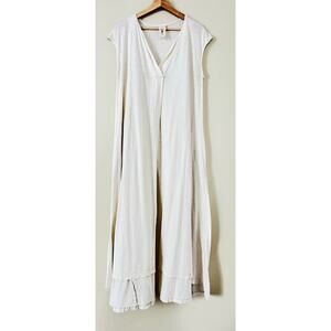 HEEL Athens Lab Long Maxi Women's Dress Summer A-Line 100% Cotton Lagenlook